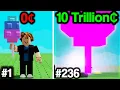 Download Lagu $0 to $10 Trillion from ONLY BEGGING in Grow A Garden