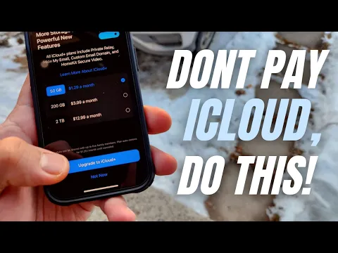 Download MP3 Don't pay for iCloud, DO THIS! #Shorts