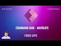 Command Bar - Power Apps Navigate functionality