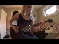 Nervosa - Death! guitar cover by Simone van Straten