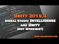Visual Studio Intellisense and Unity not working