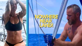 Cockpit Showers and DANGEROUS Squals! – Sailing Across the Pacific Ocean (Part 3)