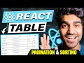 Create Table with Sorting and Pagination React Table Tutorial