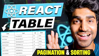 Create Table with Sorting and Pagination React Table Tutorial