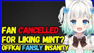 New LOW for Offkai Fansly Situation Youtuber CANCEL ATTEMPT for liking MINT