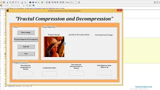 Image Compression using Fractal Transformation MATLAB code