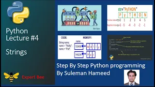 String in Python Lecture 4 Complete Python Course Step By Step ExpertBee