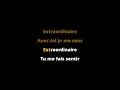 Fredz, Extraordinaire  (Karaoké Piano/ avec voix)