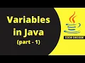 Variables in Java Part-1 Java 8