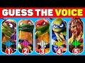 Guess the Teenage Mutant Ninja Turtles Characters by Their Voice TMNT Mutant Mayhem Quiz
