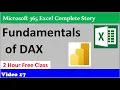 Download Lagu Full Free DAX Class: Fundamentals of DAX in Power BI \u0026 Power Pivot. 365 MECS Class 17