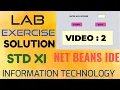 Java Lab Exercise 2 l Finding Even or Odd I CBSE I STD XI I INFORMATION TECHNOLOGY