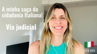 Cidadania Italiana via Judicial Materna - Meu relato