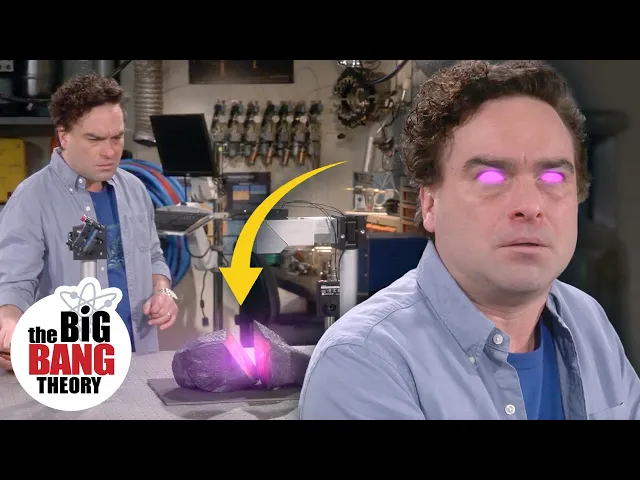 Download MP3 Leonard Cuts a Meteorite Open | The Big Bang Theory