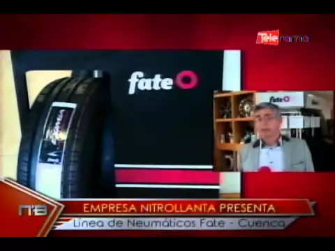 Empresa Nitrollanta presenta línea de neumáticos Fate - Cuenca
