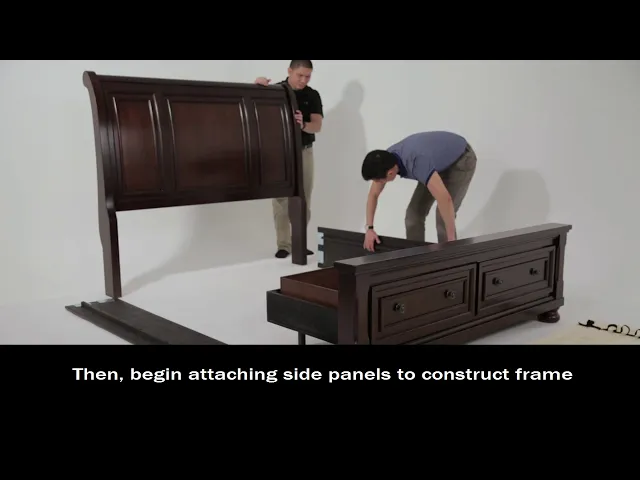 Lettner - Sleigh Bed
