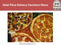 Halal Pizza Delivery Dearborn Menu