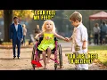 Download Lagu CEO took his paralyzed daughter to the park — froze when a boy made her walk for the first time.