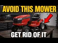 The WORST Riding Mowers Ever Made AVOID AT ALL COST