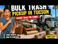 How to schedule a bulk trash pickup in Tucson