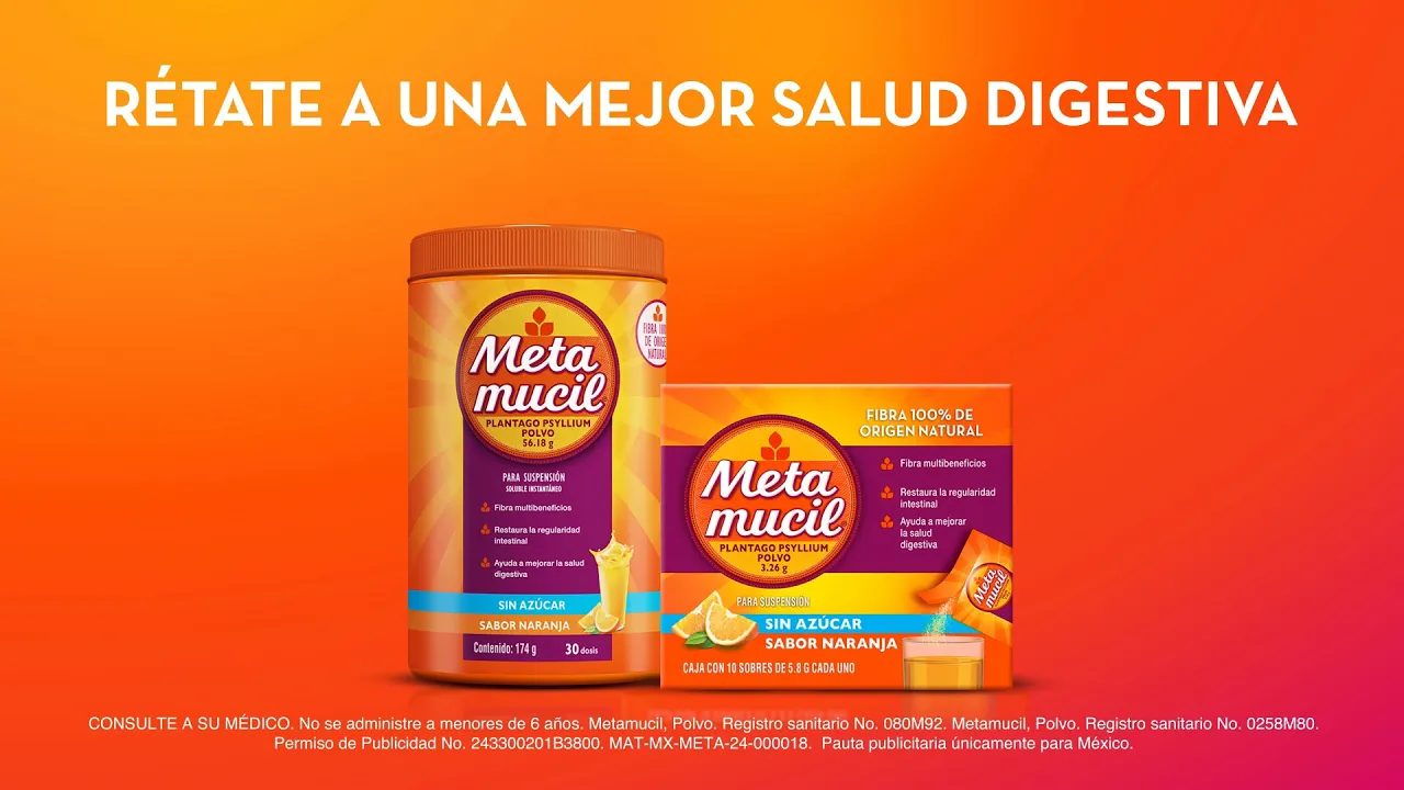 MetamucilLA — Metamucil — La Fórmula Para Una Mejor Salud Digestiva (YouTube video ad)