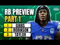 2026 RB Part 1 Rankings Picks Strategy Draft Prep Guide 2026 Fantasy Football Advice