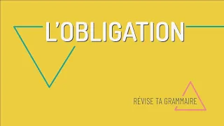 L obligation en francais les verbes DEVOIR et IL FAUT FLE A1