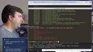 Live Coding at Work Node js Finishing the Verification Emails