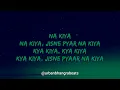 Dilbar Ki Aankhon Ka Lyrics - Thamma | Sachin-Jigar, Rashmeet Kaur, Jigar Saraiya