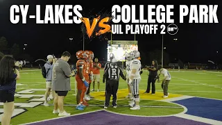 UIL Texas 6A Playoffs Round 2 CY-LAKES vs COLLEGE PARK AMERICA S BEST FOOTBALL