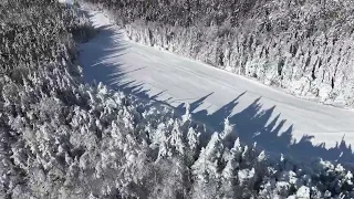 Soaring over Loon Peak
