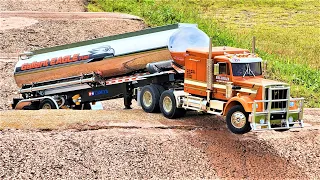 RC Trailer Tamiya King Hauler with Fuel Tank Trailer Off-Road GT Power Multi-function