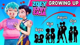 growing up zoey u0026 baby saja kpop demon hunters movie quiz 2025