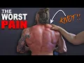 The WORST PAIN HUGE Muscle Knot Breakdown Chronic SHOULDER PAIN FIXED Trigger Point Massage