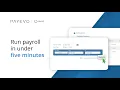 How to run payroll in under 5 minutes PaymentEvolution