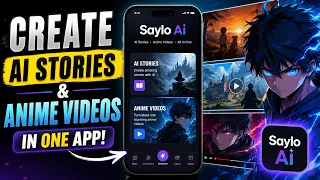 Create AI Stories & Anime Videos in One App | Saylo Ai