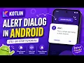 ANDROID - ALERT DIALOG TUTORIAL IN KOTLIN