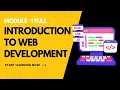 Module 1 Introduction to Web Development Complete Beginner Guide 2025