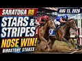 Mott Exacta Stars and Stripes Edges Parchment Party Saratoga Race 8 USA 13 Aug 2026