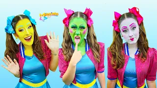 EMOÇÕES 😄😢😡 | Música Infantil Educativa da Mileninha | Aprendendo os Sentimentos Brincando
