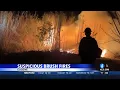 Suspicious Brush Fires in Eugene Spark Investigation