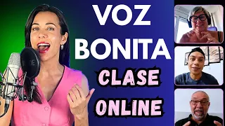 Cómo tener una voz bonita. Natalia Bliss, clase online para Mentoryx Laboratorio de Speakers