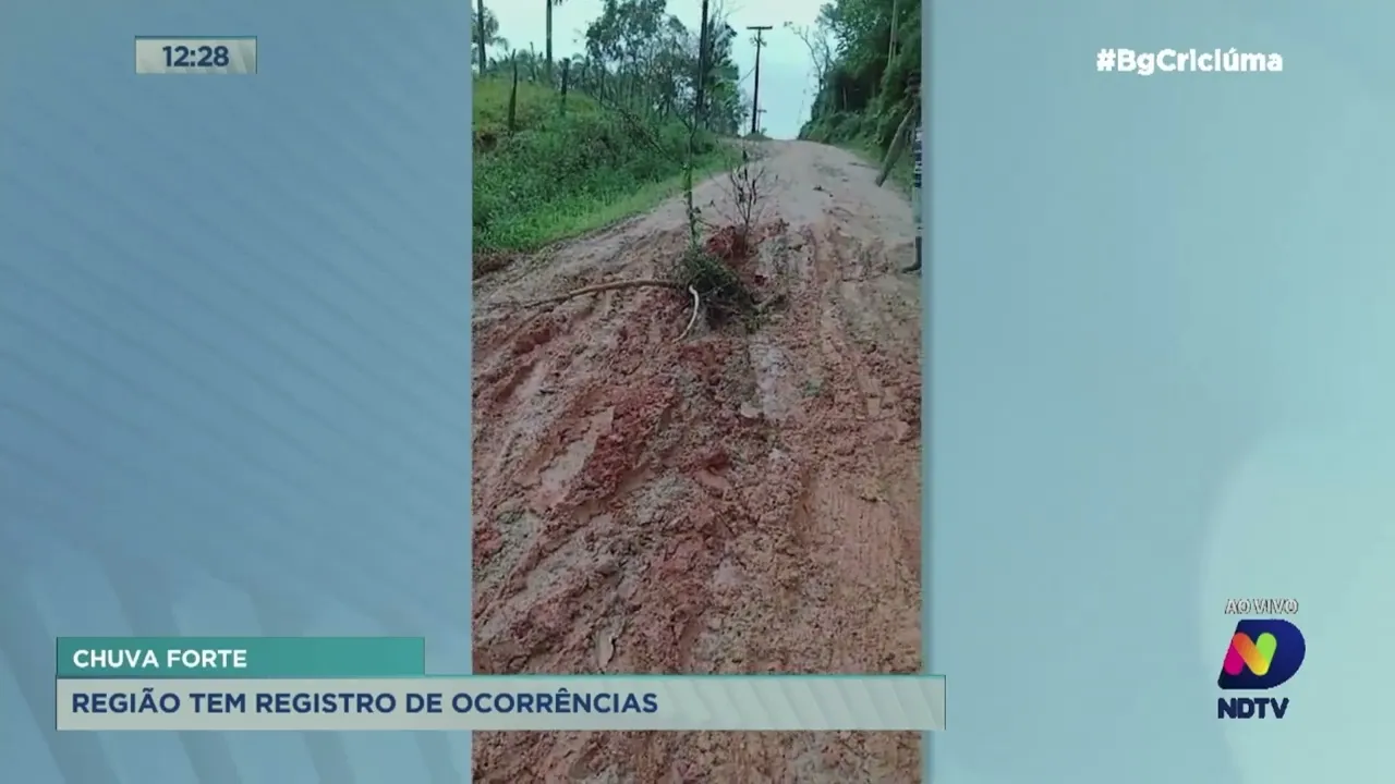 Chuva forte: municípios da região têm registro de ocorrências de alagamentos e cheias