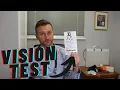 The vision requirements for the DOT physical