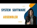 Assembler System Software System Software malayalam