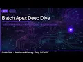 Mastering Batch Apex Database Stateful Interview Prep