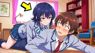 Loser Accidentally Rizzed One of The Hottest Girls In School, Now She's Obssessed With Him!