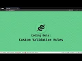 Laravel Custom Validation Rules