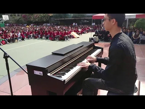 Download MP3 《卡農》鋼琴搖滾版ー向母校致敬 (Canon Rock by Fu-Hsin) AdiGer piano cover