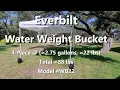 Everbilt Water Weight Bucket for canopies - model WB22